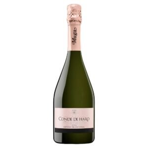 Botella de Cava Conde de Haro Rosé Brut de Bodegas Muga