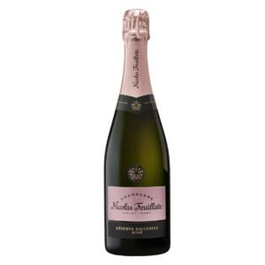 Botella de Champagne Nicolas Feuillatte Réserve Exclusive Rosé AOC Champagne