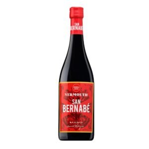 Botella de vermut San Bernabé Reserva de La Rioja