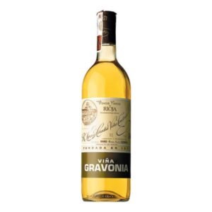 Botella de Viña Gravonia Blanco Crianza 2017 DO.Ca Rioja de R. López de Heredia