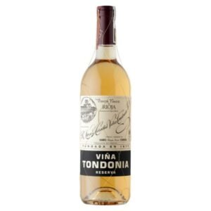 Botella de Viña Tondonia Reserva Blanco 2014 DO.Ca Rioja de R. López de Heredia