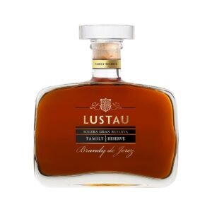 Botella de Brandy de Jerez Lustau Solera Gran Reserva Reserva Familiar 50 cl