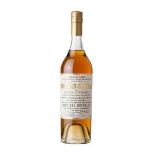Botella y estuche de Brandy Ximénez-Spínola Diez Mil Botellas 70 cl de Jerez