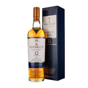 Botella de whisky The Macallan Double Cask 12 Años 70 cl single malt de Speyside