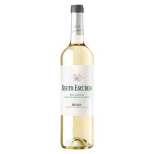 Botella de Benito Escudero Blanco DO.Ca Rioja de Bodegas Escudero