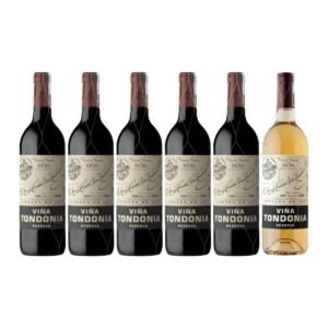 Estuche de Viña Tondonia Tinto Reserva 2008 y Blanco Reserva 2009, Bodegas López de Heredia
